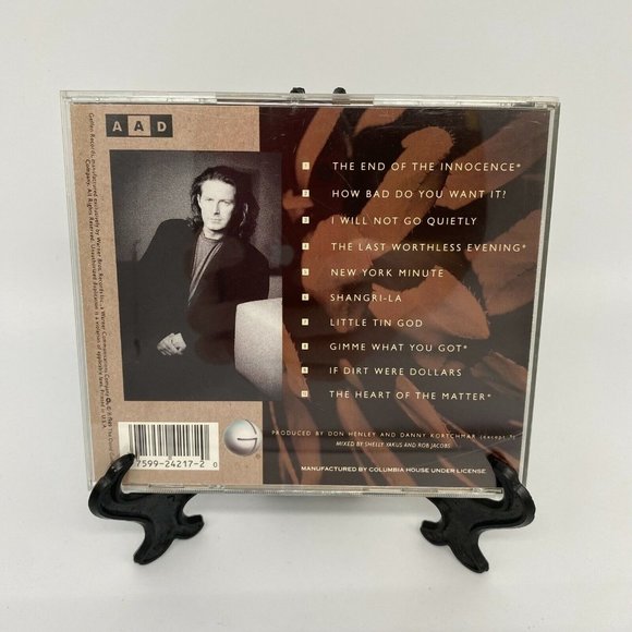 End of Innocence by Don Henley (CD, 1989) - Picture 3 of 3